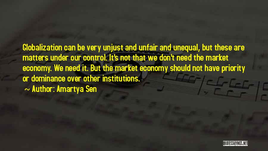 Priority Matters Quotes By Amartya Sen