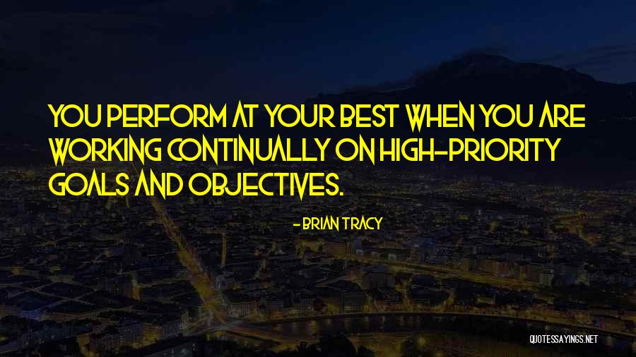 Priority Quotes By Brian Tracy