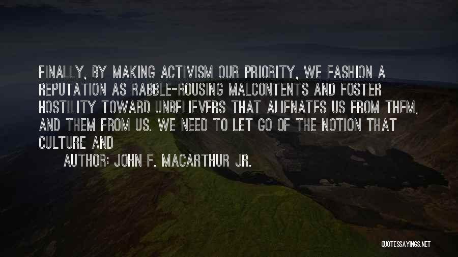 Priority Quotes By John F. MacArthur Jr.