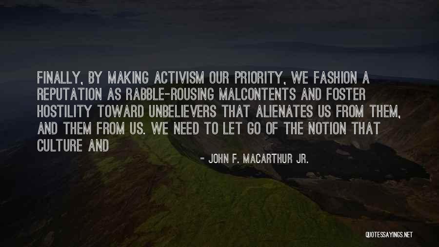 Priority Quotes By John F. MacArthur Jr.