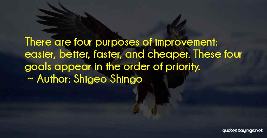 Priority Quotes By Shigeo Shingo