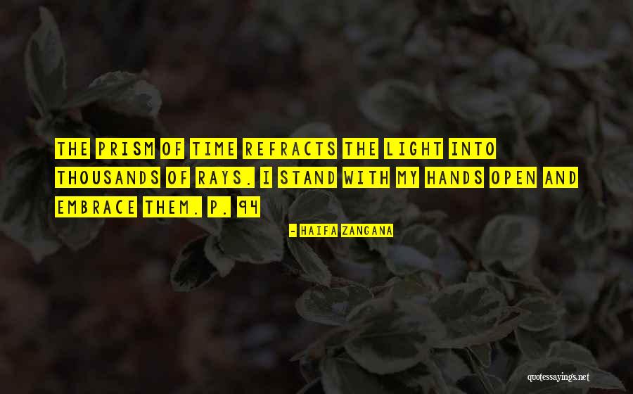 Prism Light Quotes By Haifa Zangana Prism Light Quotes By Haifa Zangana