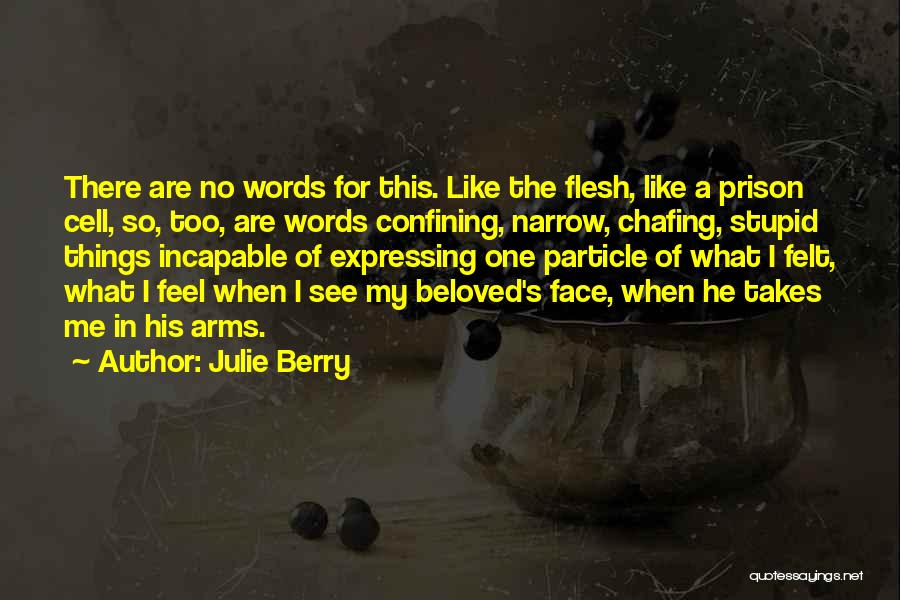 Prison Cell Quotes By Julie Berry