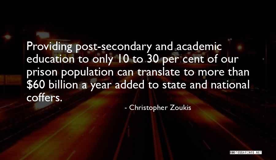 Prison Education Quotes By Christopher Zoukis