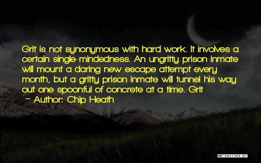 Prison Escape Quotes By Chip Heath