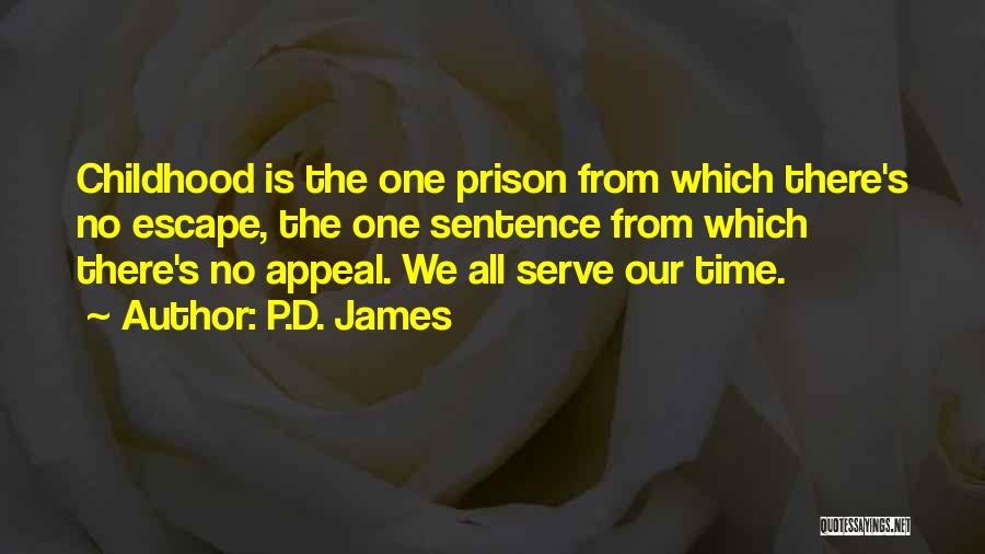 Prison Escape Quotes By P.D. James