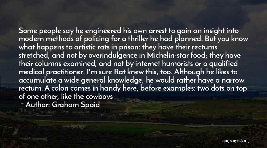 Prison Humor Quotes By Graham Spaid