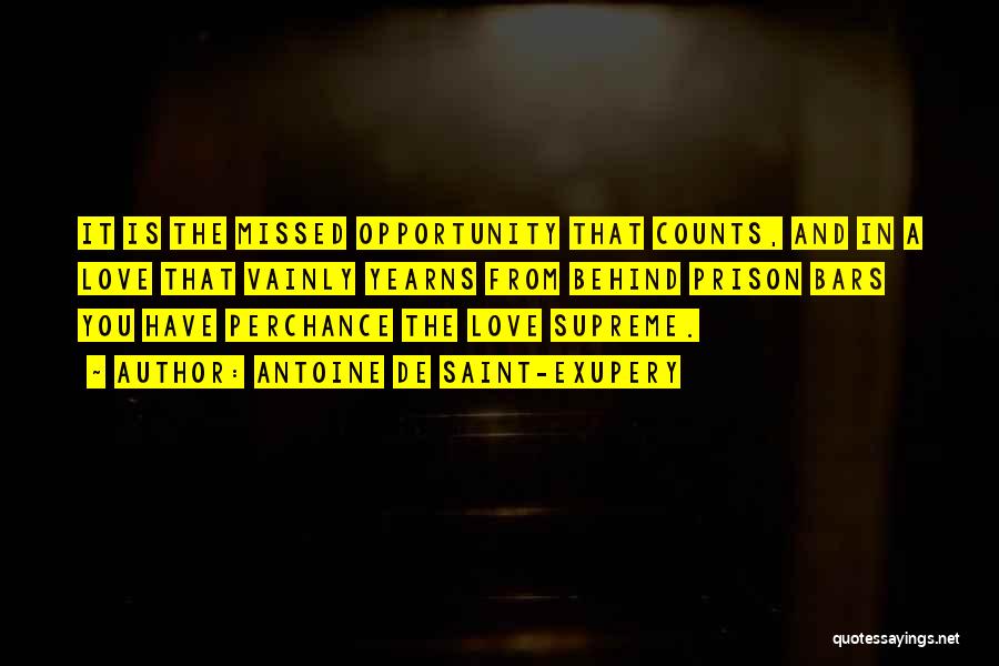Prison Love Quotes By Antoine De Saint-Exupery