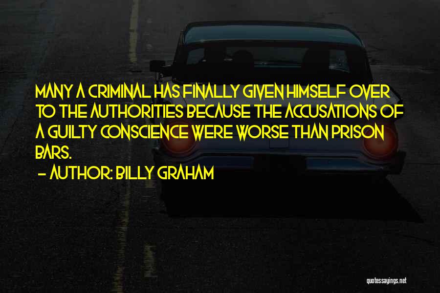 Prison Quotes By Billy Graham