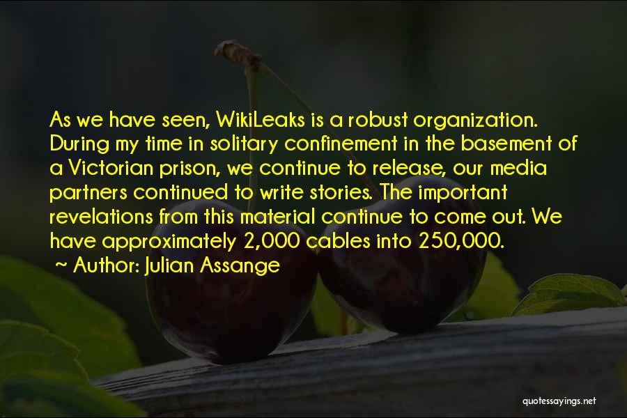 Prison Release Quotes By Julian Assange