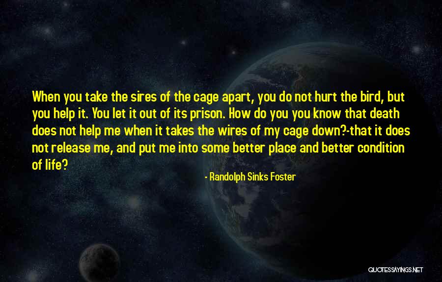 Prison Release Quotes By Randolph Sinks Foster Prison Release Quotes By Randolph Sinks Foster