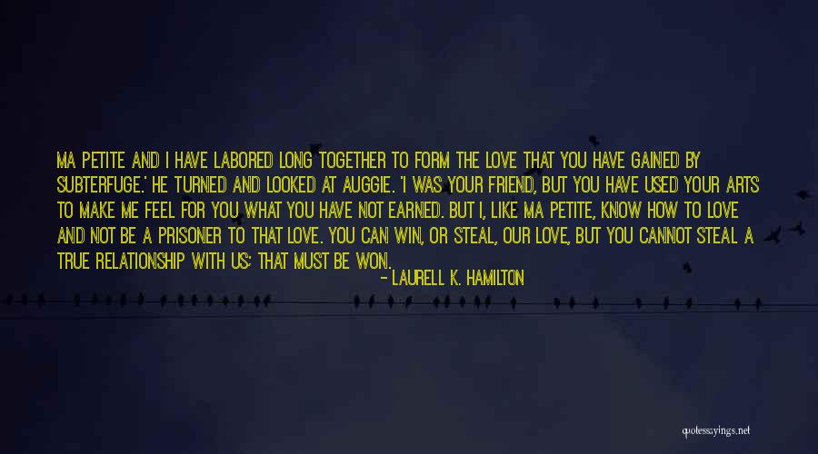 Prisoner Love Quotes By Laurell K. Hamilton