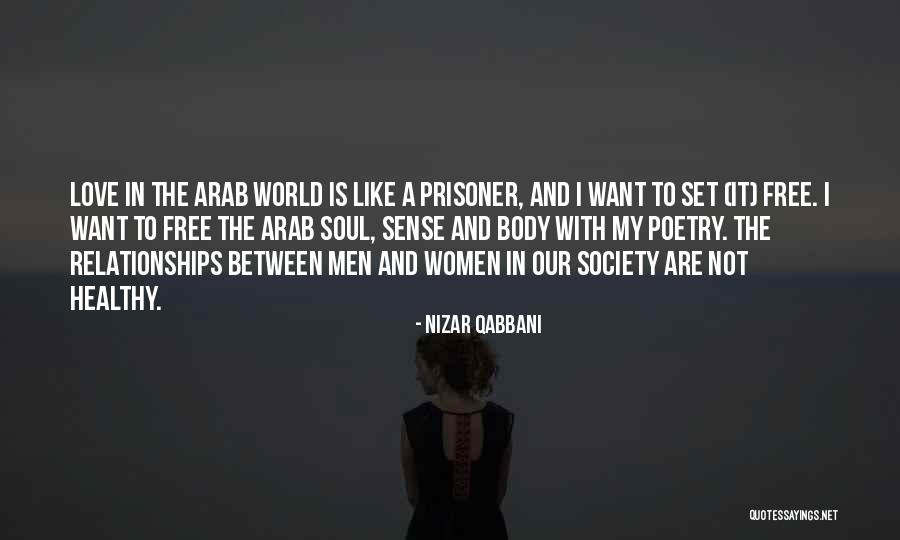 Prisoner Of Your Love Quotes By Nizar Qabbani