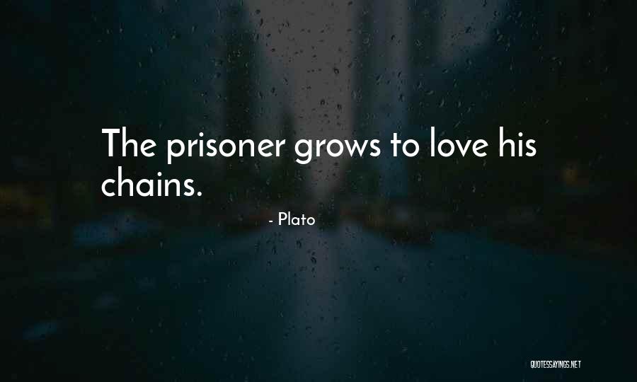 Prisoner Of Your Love Quotes By Plato