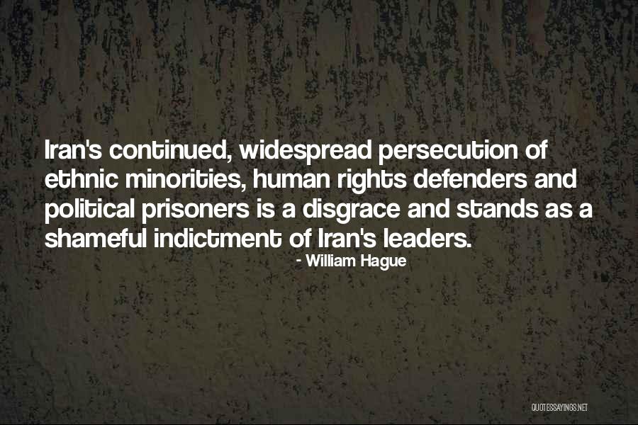 Prisoners Rights Quotes By William Hague