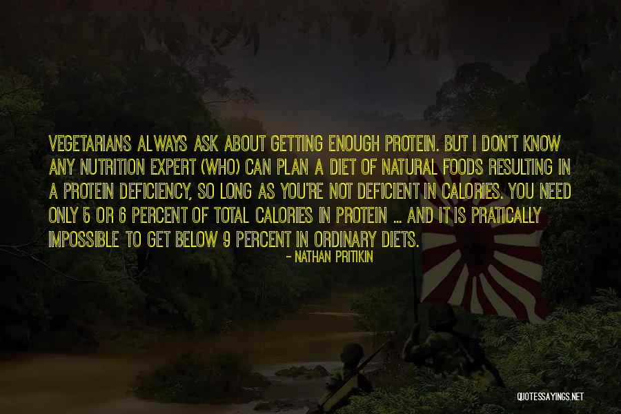 Pritikin Foods Quotes By Nathan Pritikin Pritikin Foods Quotes By Nathan Pritikin