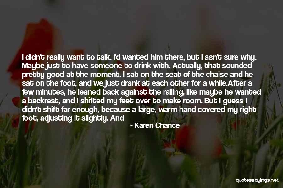 Pritkin Quotes By Karen Chance Pritkin Quotes By Karen Chance