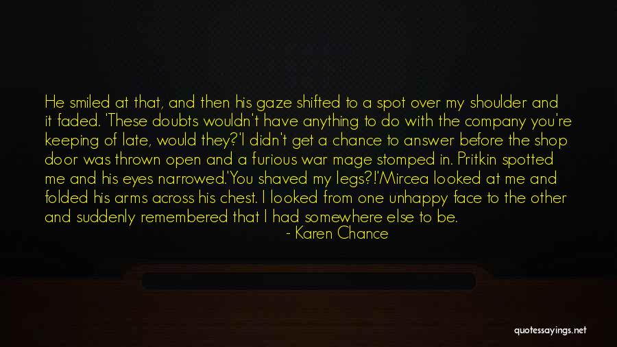 Pritkin Quotes By Karen Chance Pritkin Quotes By Karen Chance