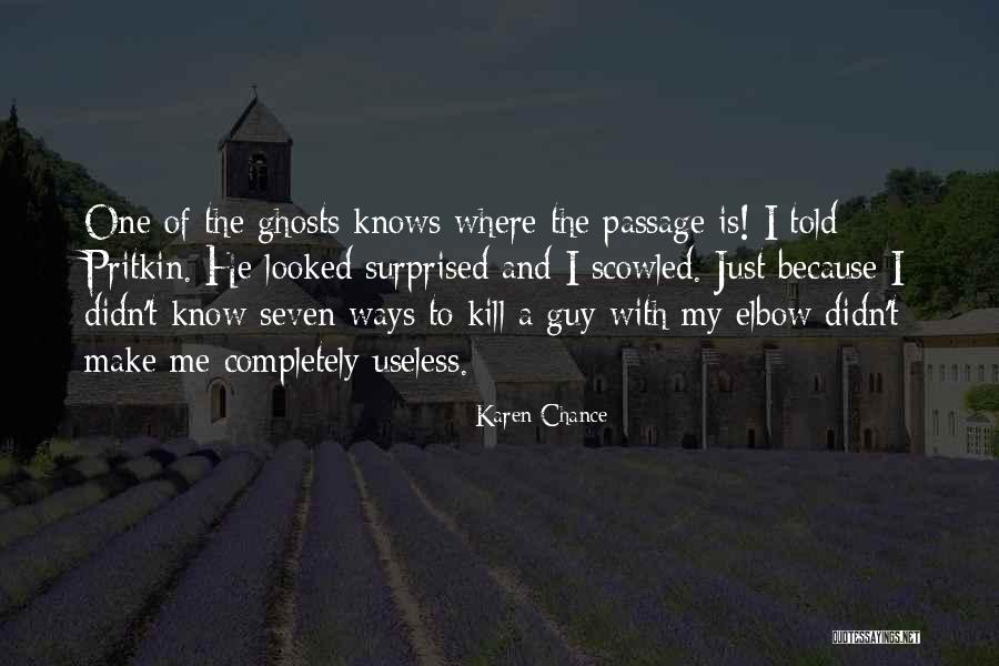 Pritkin Quotes By Karen Chance Pritkin Quotes By Karen Chance