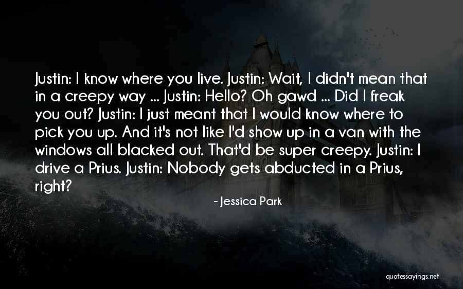 Prius V Quotes By Jessica Park Prius V Quotes By Jessica Park