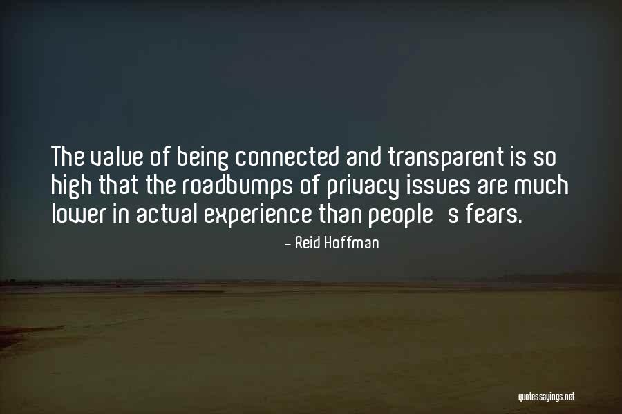 Privacy And Social Media Quotes By Reid Hoffman