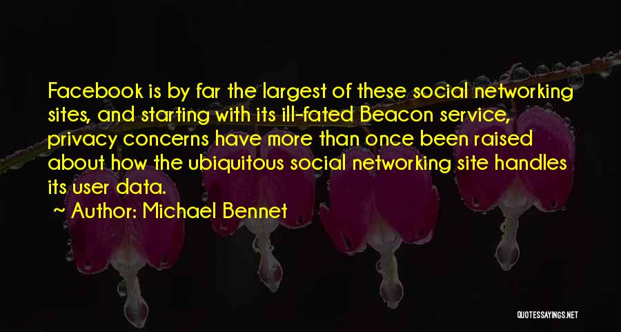 Privacy Concerns Quotes By Michael Bennet