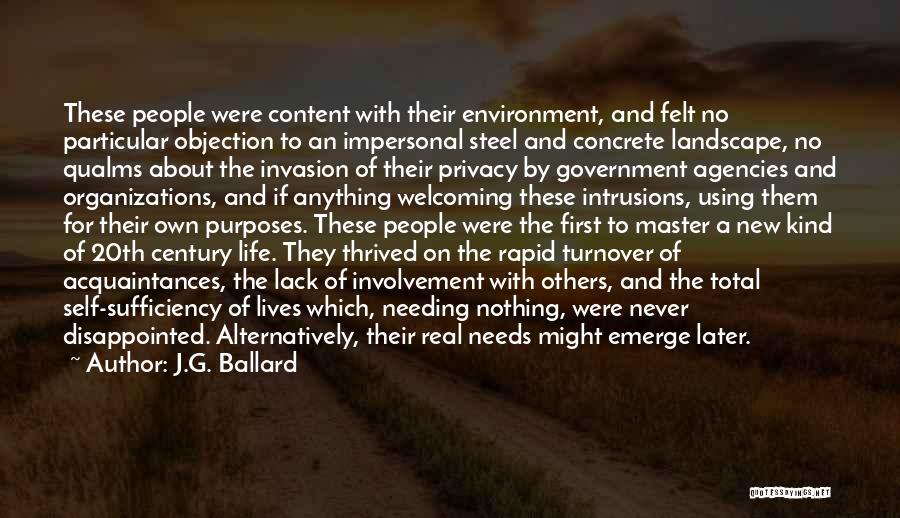Privacy Invasion Quotes By J.G. Ballard
