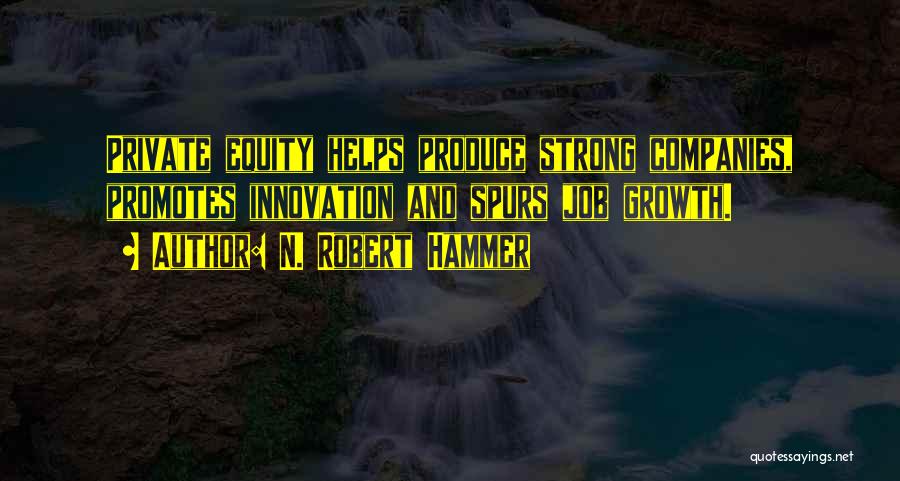 Private Companies Quotes By N. Robert Hammer