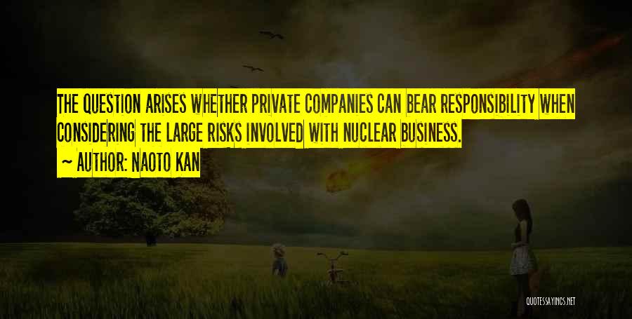 Private Companies Quotes By Naoto Kan