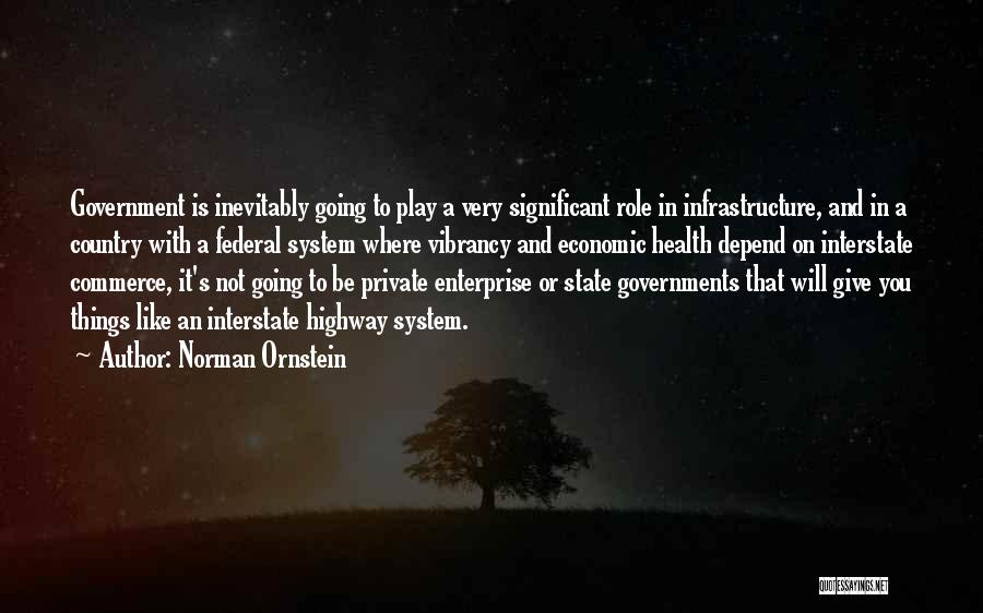 Private Enterprise Quotes By Norman Ornstein