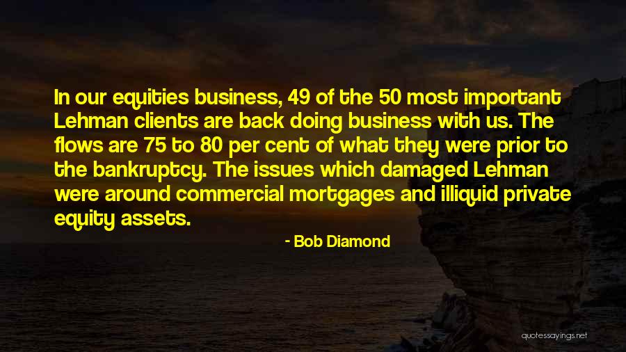 Private Equity Quotes By Bob Diamond