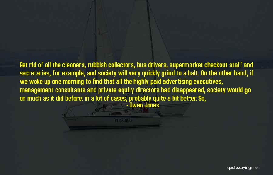 Private Equity Quotes By Owen Jones