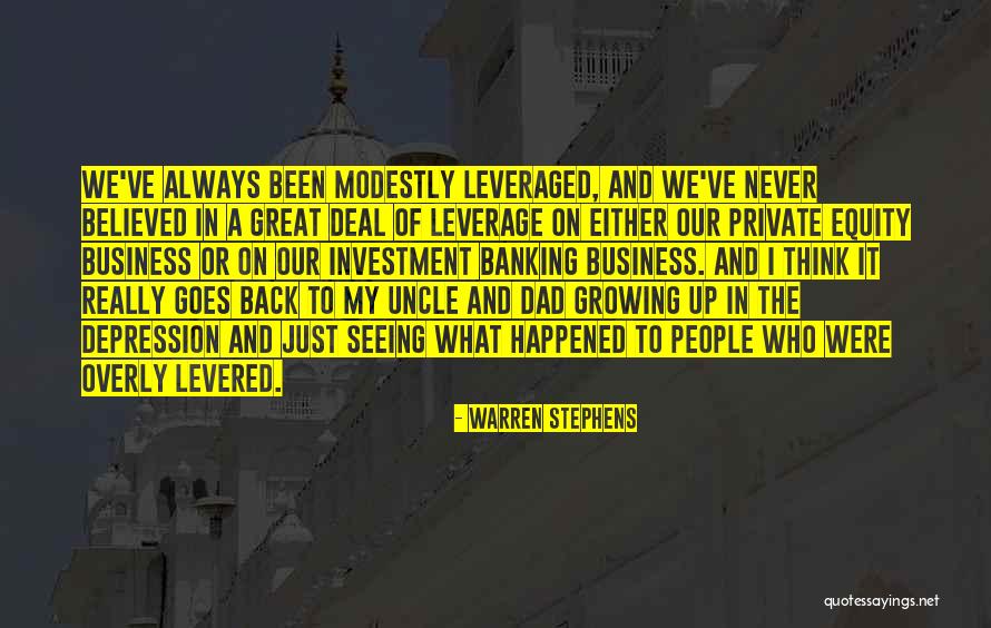 Private Equity Quotes By Warren Stephens Private Equity Quotes By Warren Stephens
