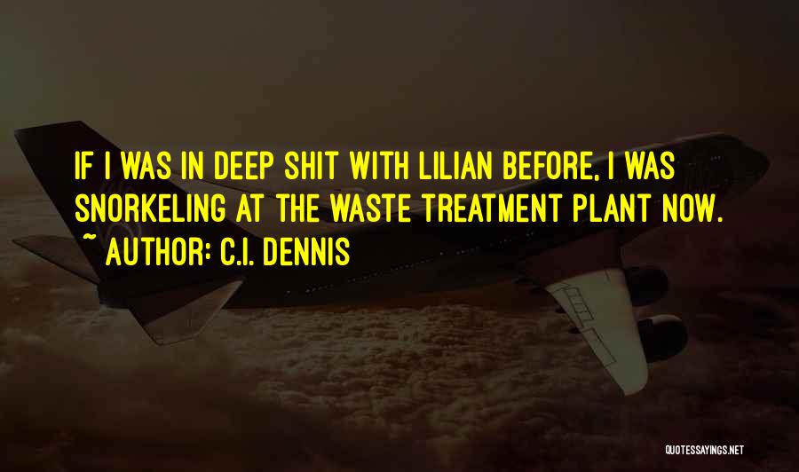 Private Investigator Quotes By C.I. Dennis