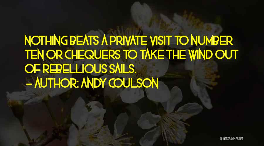 Private Number Quotes By Andy Coulson