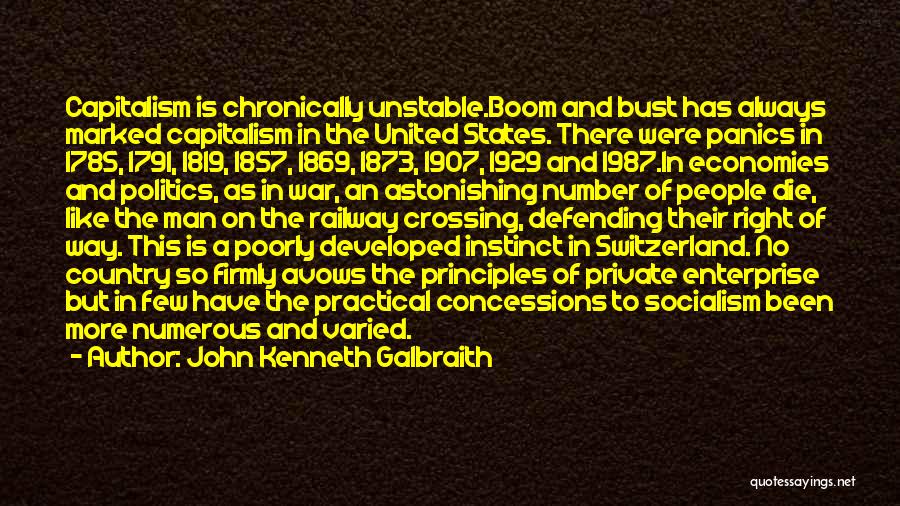 Private Number Quotes By John Kenneth Galbraith