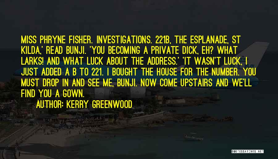 Private Number Quotes By Kerry Greenwood
