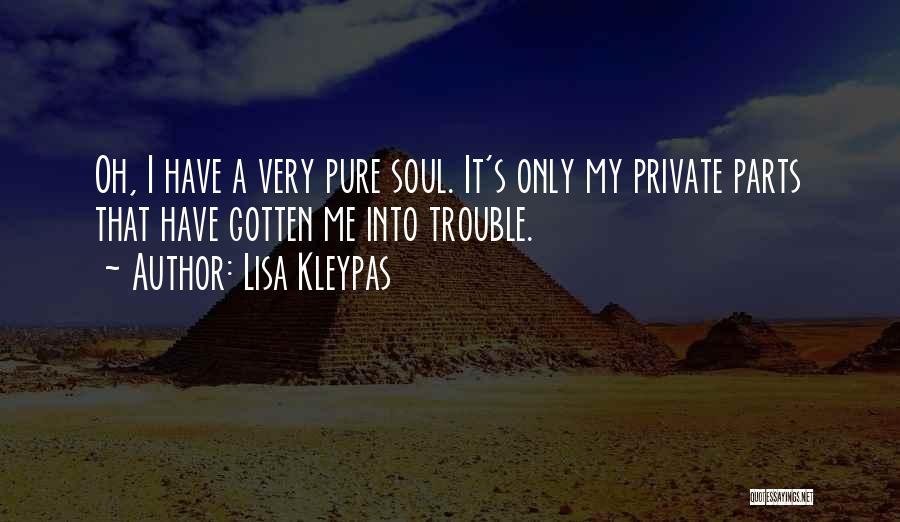 Private Parts Quotes By Lisa Kleypas