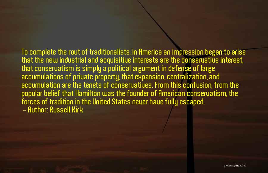 Private Property Quotes By Russell Kirk