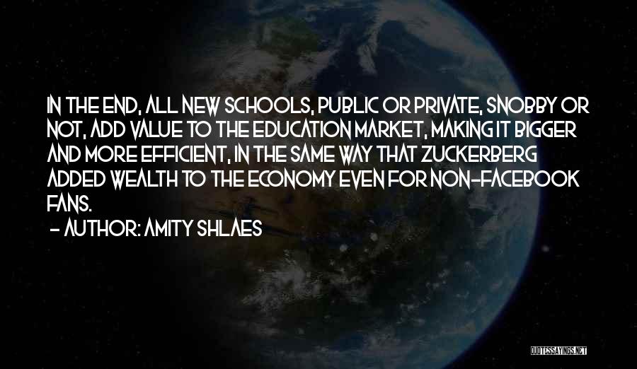 Private Schools Quotes By Amity Shlaes