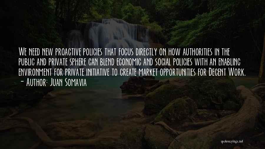 Private Sphere Quotes By Juan Somavia