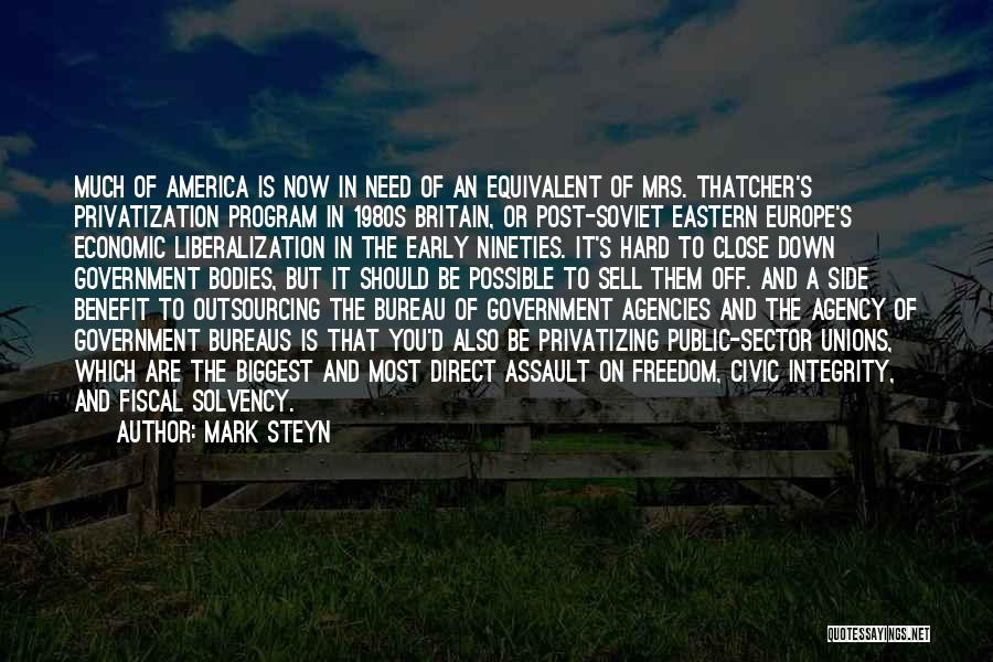 Privatization Quotes By Mark Steyn