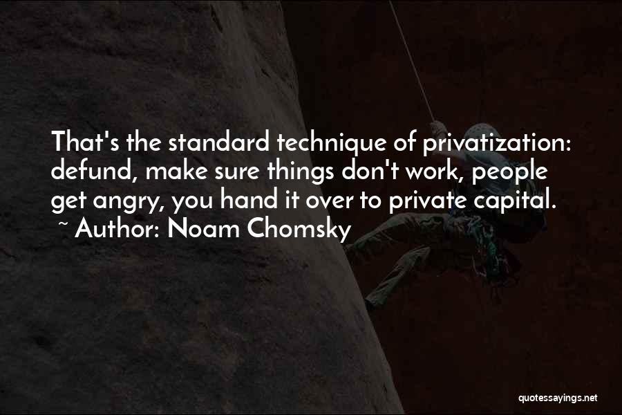 Privatization Quotes By Noam Chomsky