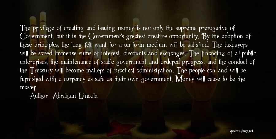Privilege And Power Quotes By Abraham Lincoln