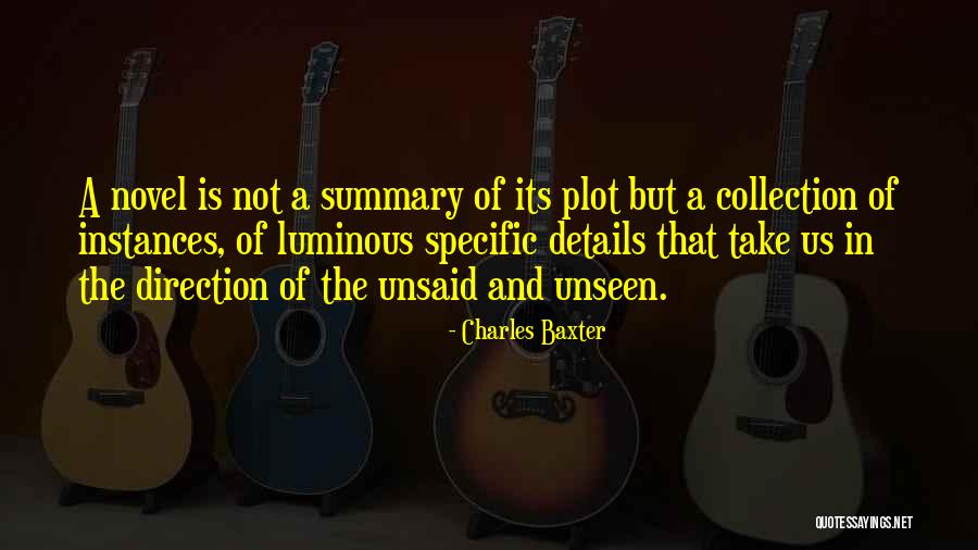 Privilegiado Significado Quotes By Charles Baxter Privilegiado Significado Quotes By Charles Baxter