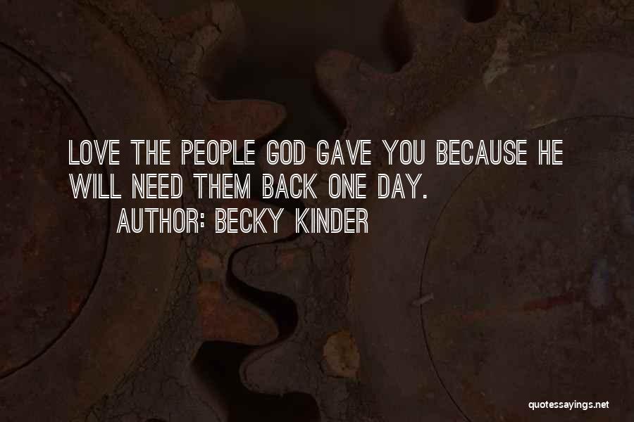Pro Anorexia Recovery Quotes By Becky Kinder