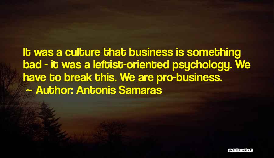 Pro Business Quotes By Antonis Samaras