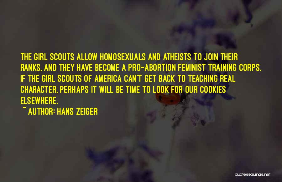 Pro Feminist Quotes By Hans Zeiger