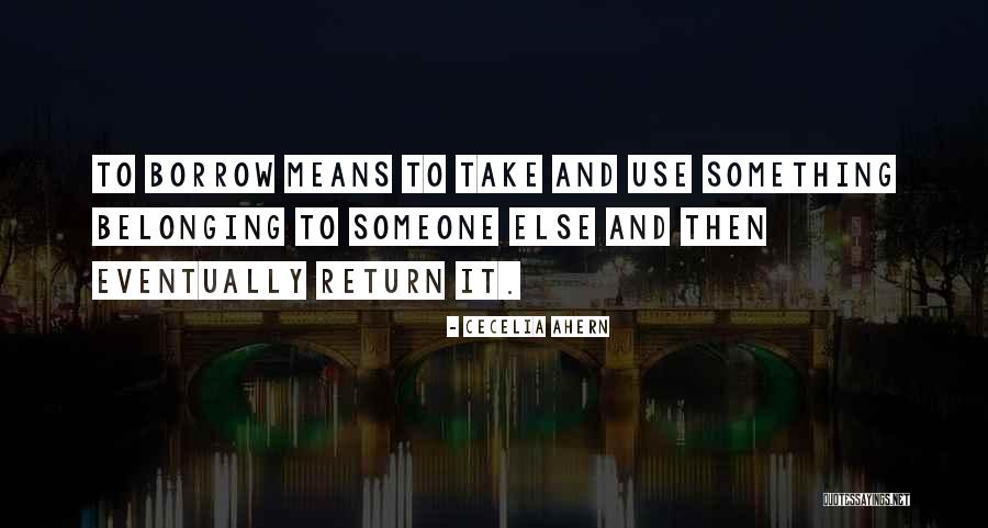 Pro Ford Quotes By Cecelia Ahern