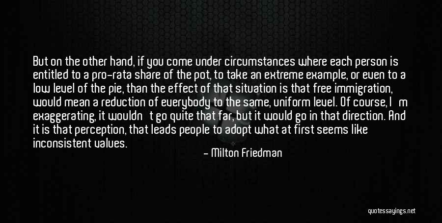 Pro Immigration Quotes By Milton Friedman Pro Immigration Quotes By Milton Friedman